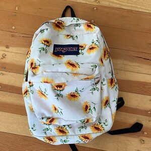 Jansport Floral Sunflower Superbreak Plus Backpack